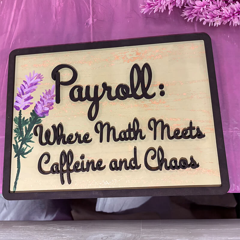 Payroll art board